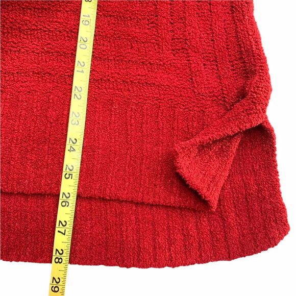 Simply Vera Vera Wang Women’s Burgundy Red Teddie Hoodie Size Large - Picture 7 of 10